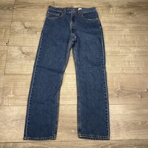 Levis 505 Jeans Mens 32x30 Blue Made USA Regular Fit‎ Straight Leg Denim 90s